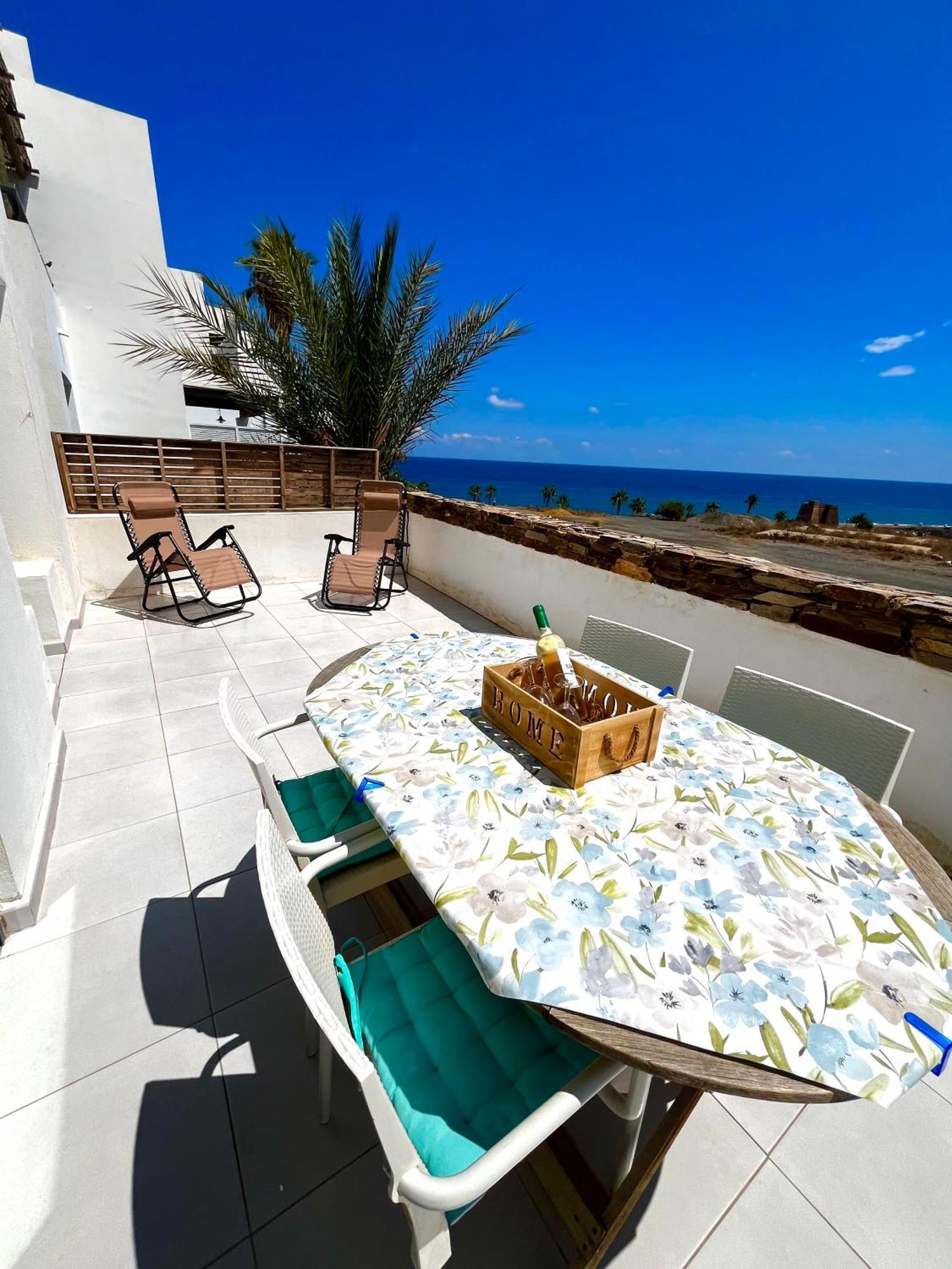 Ferienwohnung Monika Playa Macenas Mojácar Exterior foto